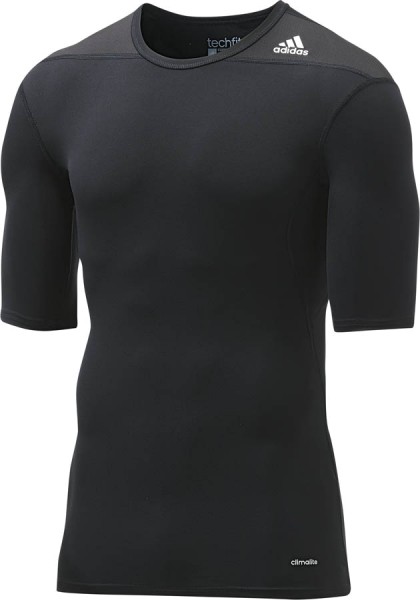 adidas Techfit Base Shortsleeve schwarz (D82086)