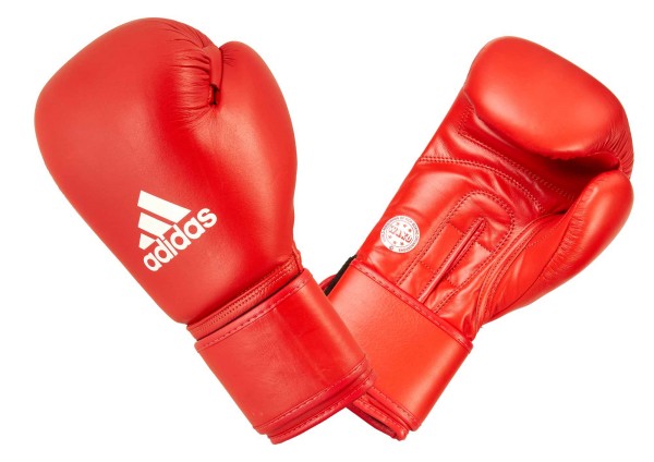 adidas Amateur Boxing Gloves Leather - red, ADIWAKOG1