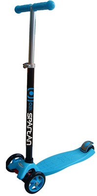 4 Wheel Scooter blau, 23602