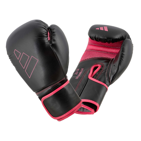 adidas Boxhandschuhe Hybrid 80, black/pink, AdiH80