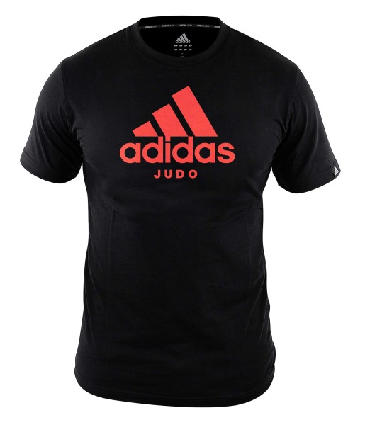 adidas Community line T-Shirt Judo &quot;Performance&quot; black/shock red, ADICTJ