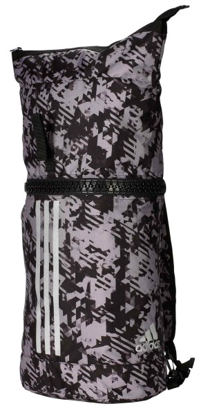 adidas Military Bag &quot;martial arts&quot; Nylon black/camo silver, adiACC043