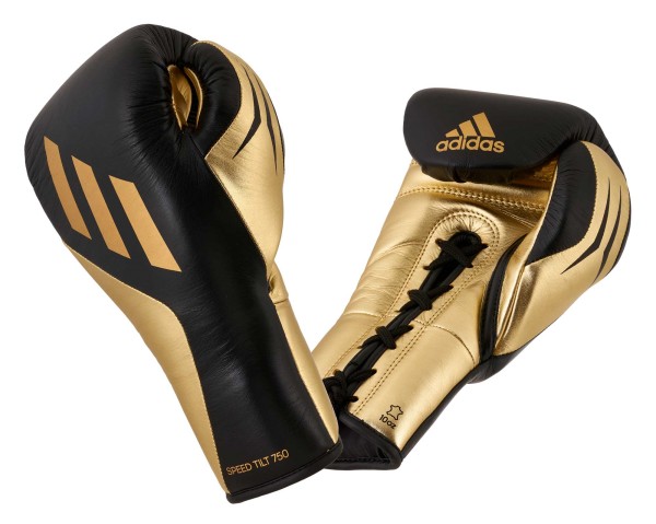 adidas SPEED TILT 750pro Boxhandschuh, schwarz/gold metallic, SPD750FG