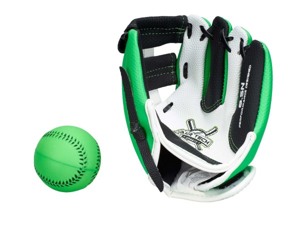Franklin Teeball Fielding Glove - Air-Tech Sport (mit Ball), 8,5&quot;