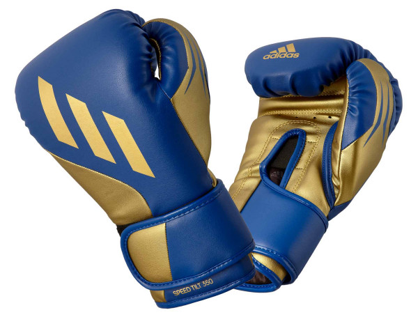 adidas Boxhandschuhe SPEED TILT 350V pro blue/gold, SPD350VTG