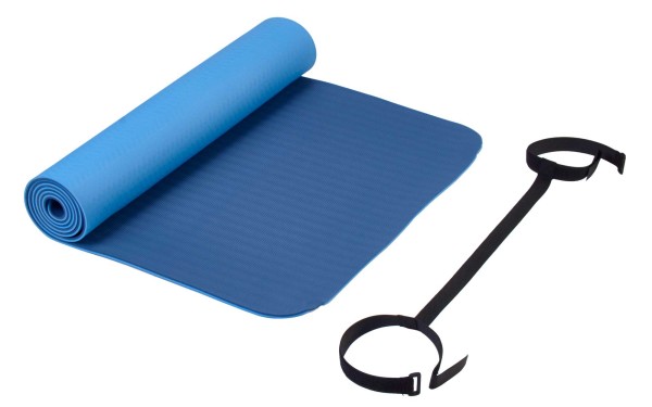 Deuser Yoga Matte blau 121045B
