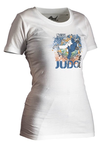 Judo-Shirt All-Japan weiß Lady
