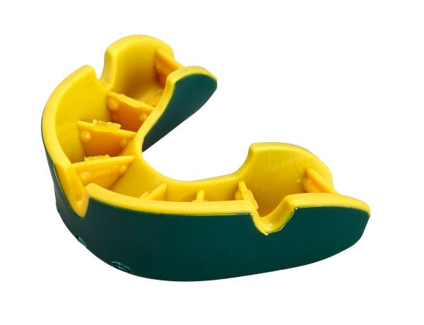 OPRO Zahnschutz Junior Silver - Green/Gold