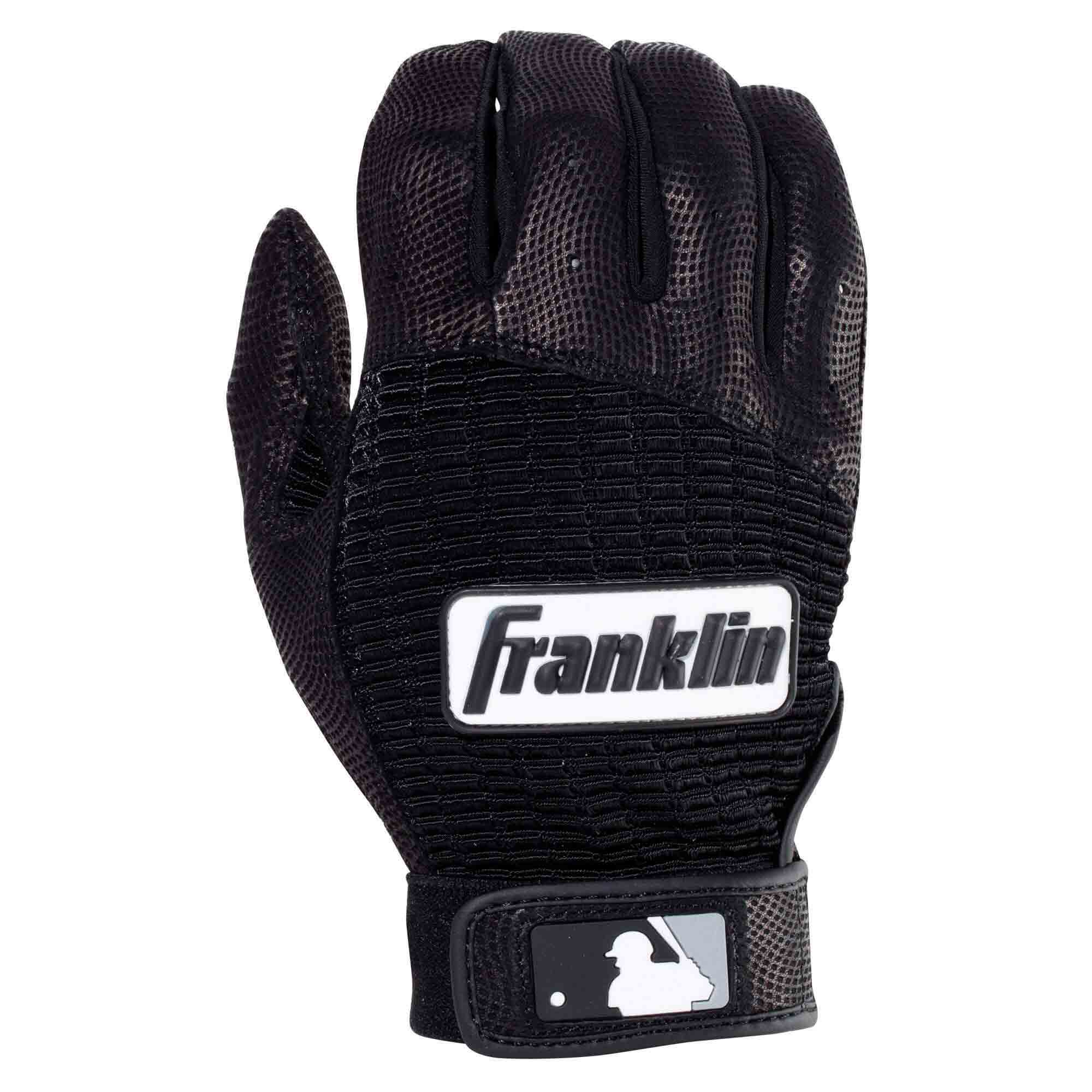 Franklin Pro Classics Batting Gloves Adult Pair White/White Medium 