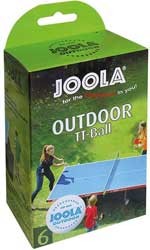 Tischtennis Bälle 6er Pack "Joola Allweather", 42181