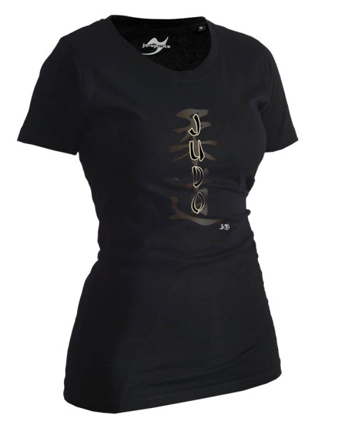 Judo-Shirt Classic schwarz Lady