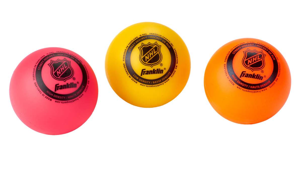 Franklin MultiDensity 3er Pack Streethockeybälle, 42045 Bälle