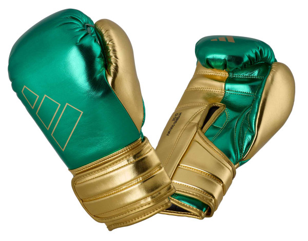 adidas Boxhandschuhe Hybrid 500 - adiH500MV - green/gold