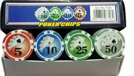 Poker Chips 100-er, 7726