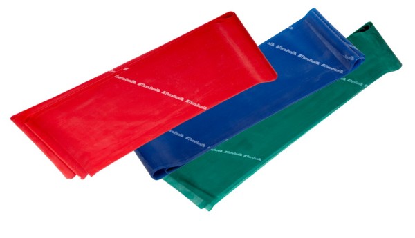 THERA-BAND ® 2,5 m - Set rot - grün - blau