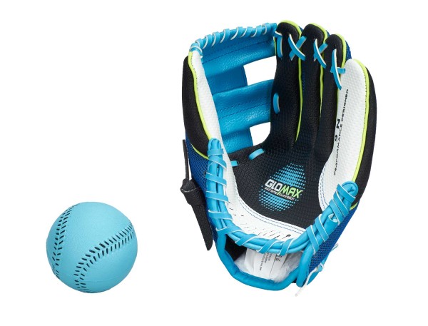 Franklin Teeball Fielding Glove - Air-Tech Sport (mit Ball), leuchtet im Dunkeln, 9&quot;
