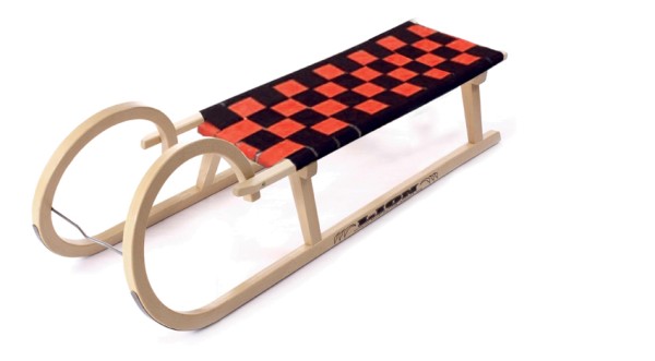 Hörner-Schlitten 85 cm Sitzlänge