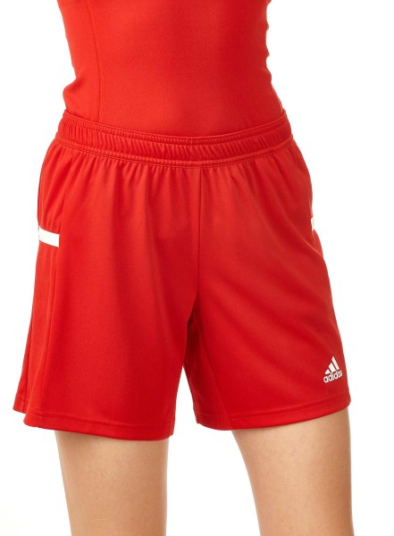 adidas T19 Knee Shorts Damen rot/weiß, DX7296