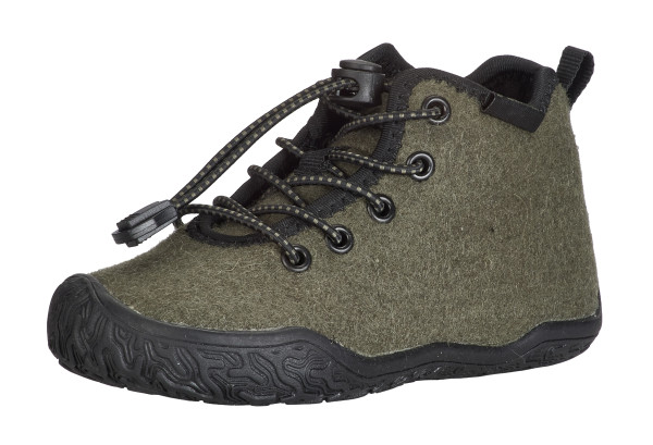 BALLOP Kids barefoot Corso mid cut olive