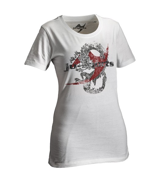 Dark-Line T-Shirt Dragon weiß Lady