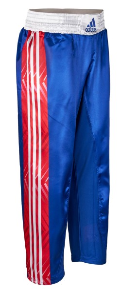 adidas Kickbox-Hose blau/rot/weiß, adiKBUN300T