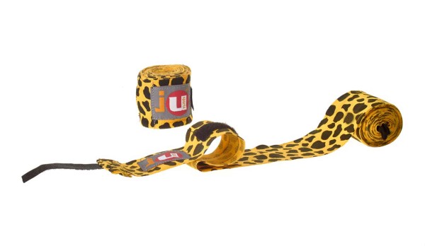 Boxbandagen unelastisch Leopard