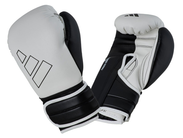 adidas Boxhandschuhe Hybrid 500 - adiH500MV - white/black