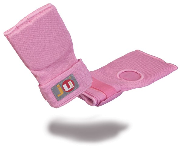 Innen-Boxhandschuhe mit Bandage Senior pink