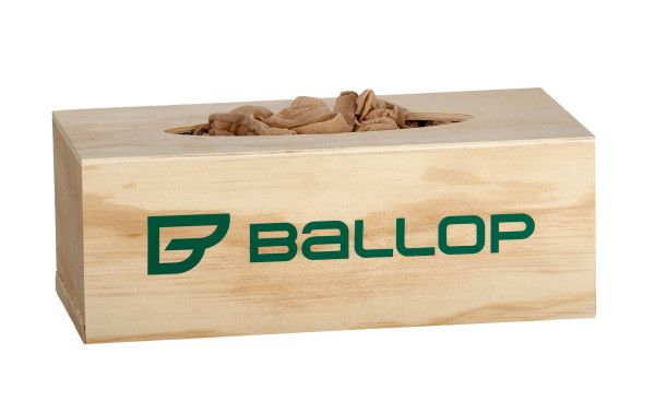 BALLOP Holz-Box mit Probiersöckchen
