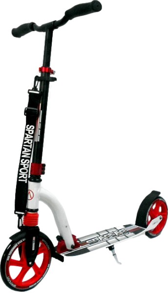Scooter Double Suspension weiß / rot, 22910