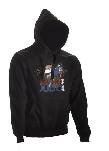 Judo Hoodie All-Japan schwarz