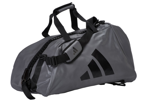 adidas 2in1 Bag Combat Sports grey/black PU, adiACC051