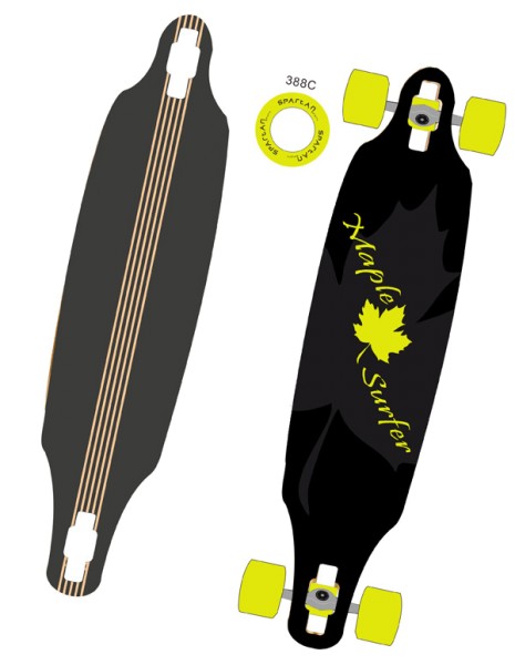 Longboard Maple Surfer 38, 23343