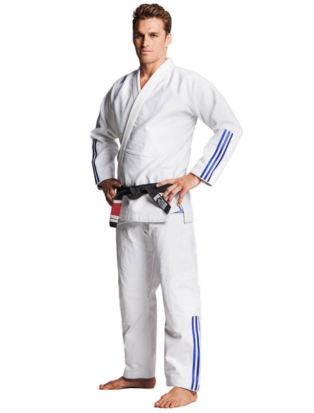adidas BJJ Anzug &quot;Contest&quot; weiß JJ430