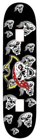 Skateboard Utop Board Skull Pirate, 28301