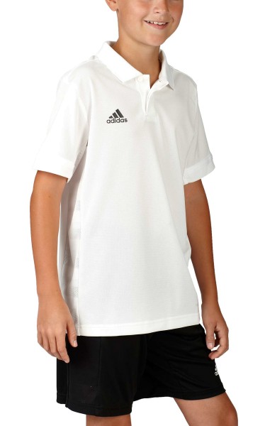 adidas T19 Polo Shirt Boys weiß, DW6875